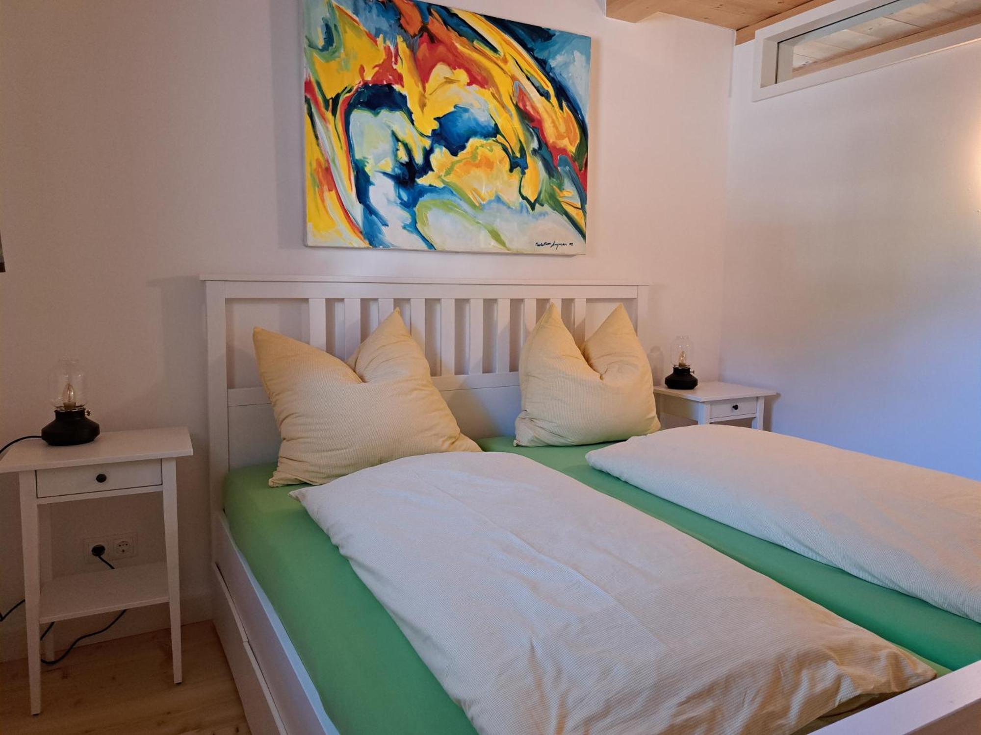 Neu! Ferienwohnungen Im Lueftlmalereck, Hennalahaus โอเบอร์อัมเมอร์เกา ภายนอก รูปภาพ
