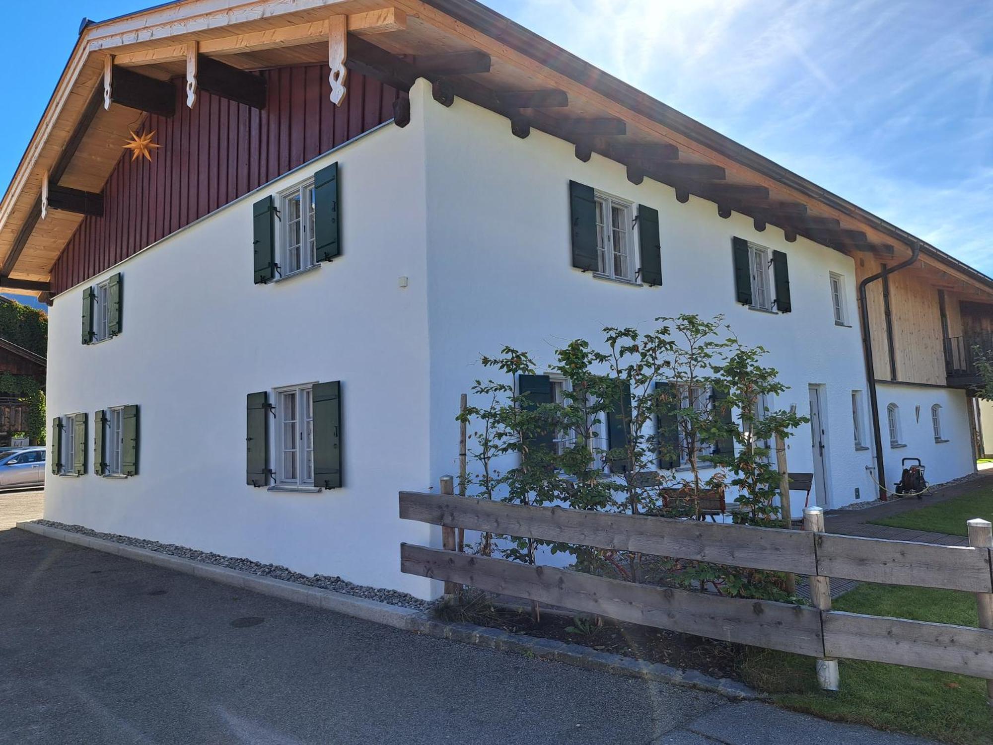 Neu! Ferienwohnungen Im Lueftlmalereck, Hennalahaus โอเบอร์อัมเมอร์เกา ภายนอก รูปภาพ