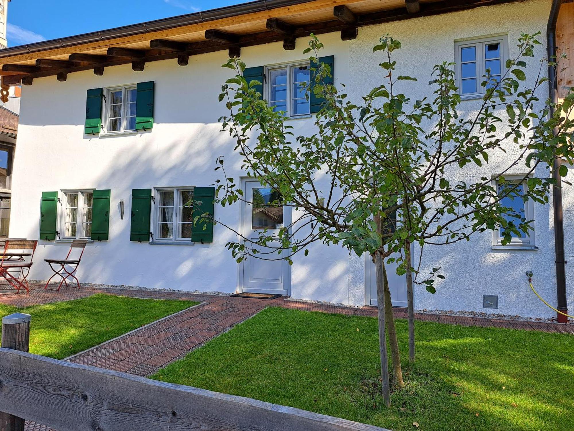 Neu! Ferienwohnungen Im Lueftlmalereck, Hennalahaus โอเบอร์อัมเมอร์เกา ภายนอก รูปภาพ
