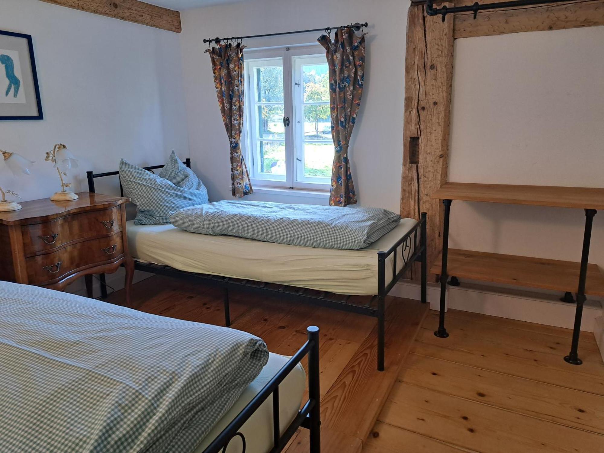 Neu! Ferienwohnungen Im Lueftlmalereck, Hennalahaus โอเบอร์อัมเมอร์เกา ภายนอก รูปภาพ