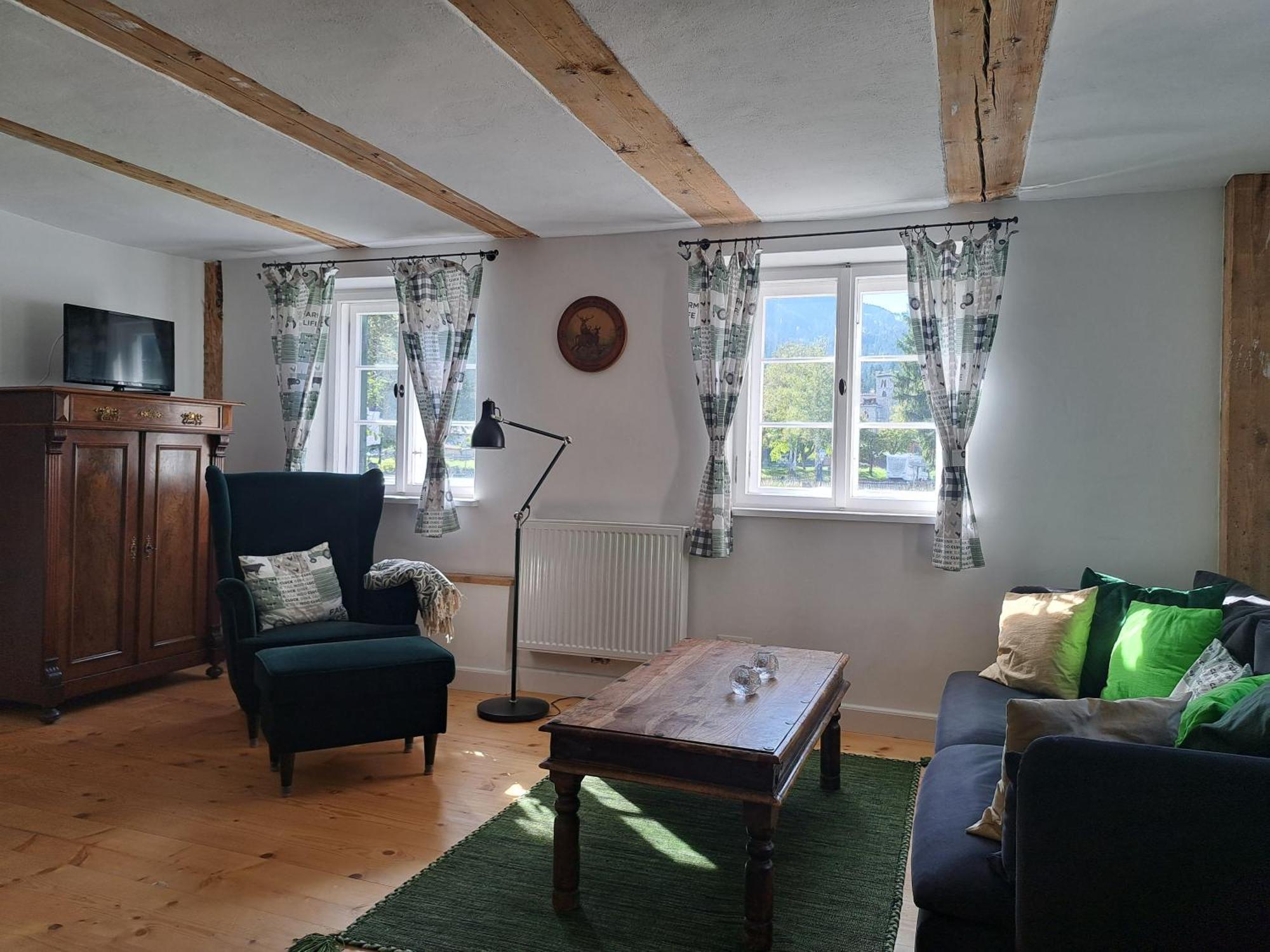 Neu! Ferienwohnungen Im Lueftlmalereck, Hennalahaus โอเบอร์อัมเมอร์เกา ภายนอก รูปภาพ