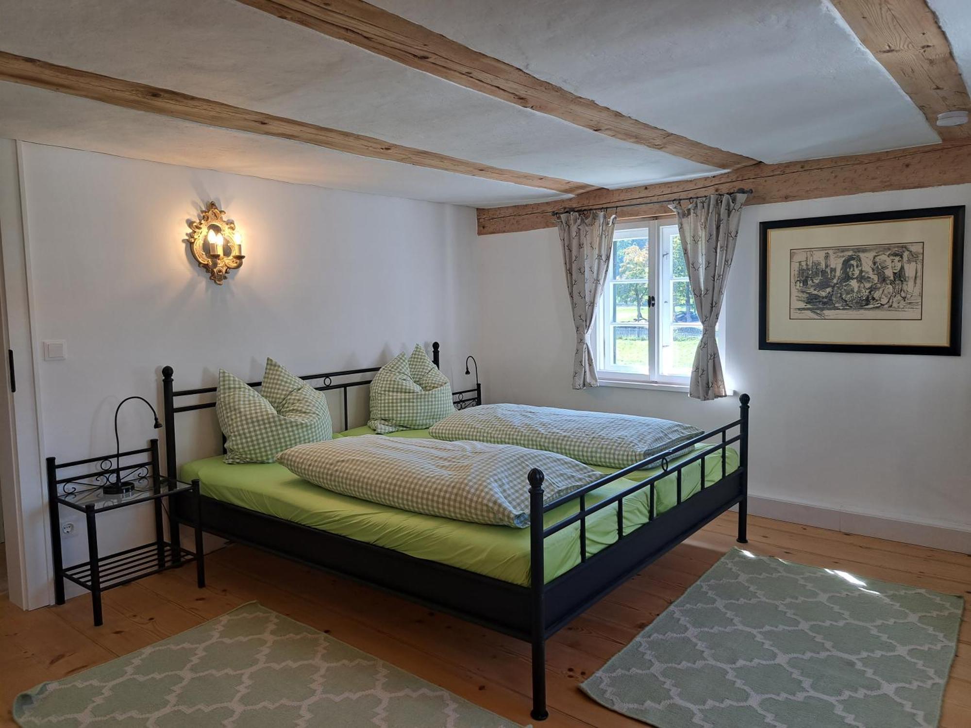 Neu! Ferienwohnungen Im Lueftlmalereck, Hennalahaus โอเบอร์อัมเมอร์เกา ภายนอก รูปภาพ
