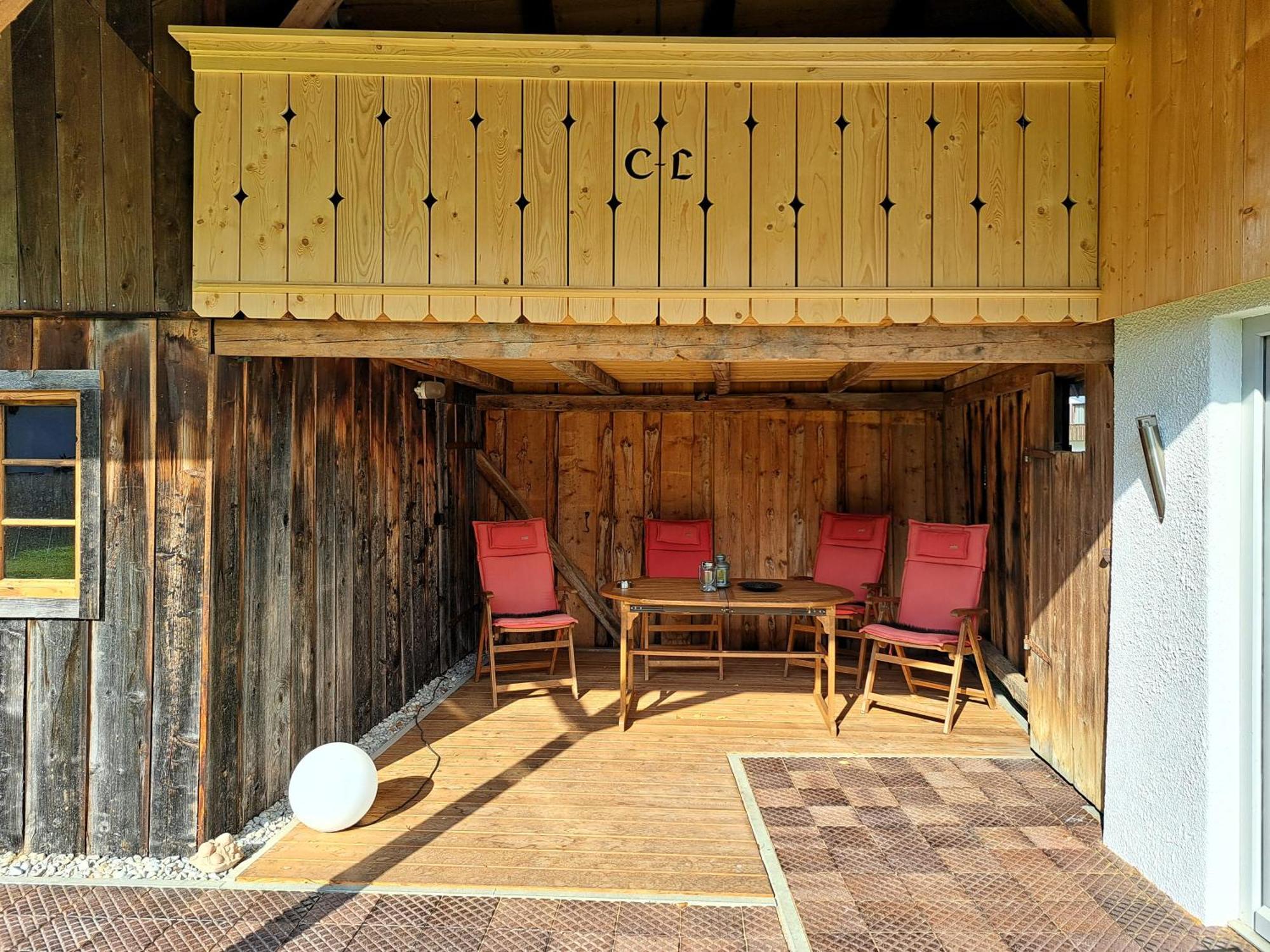 Neu! Ferienwohnungen Im Lueftlmalereck, Hennalahaus โอเบอร์อัมเมอร์เกา ภายนอก รูปภาพ
