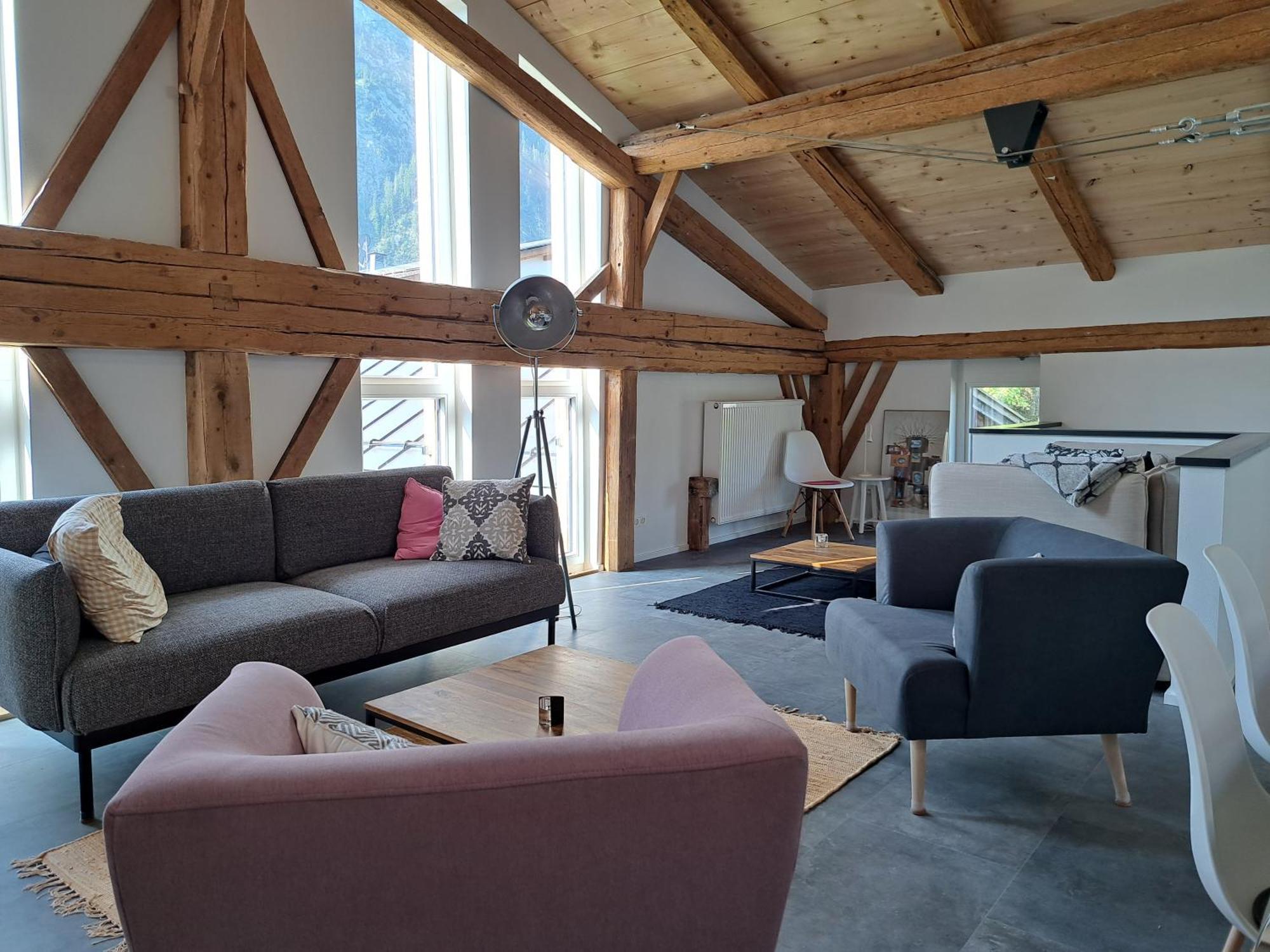 Neu! Ferienwohnungen Im Lueftlmalereck, Hennalahaus โอเบอร์อัมเมอร์เกา ภายนอก รูปภาพ